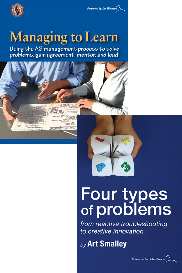 Four Types Of Problems Managing To Learn Set Lean Enterprise Institute