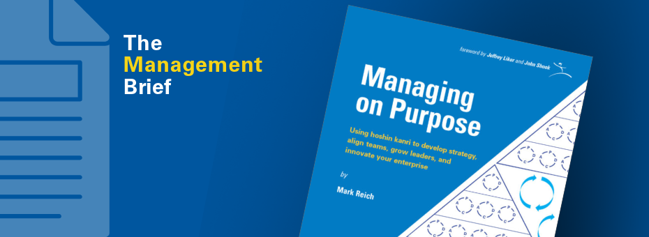 Management Brief: Managing on Purpose Introduction chapter download